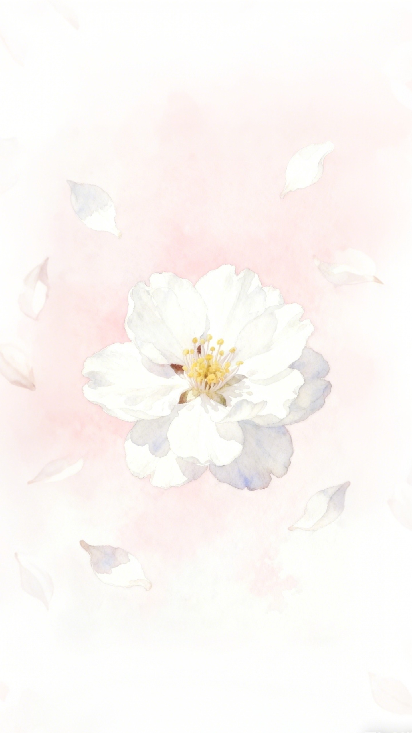 Pastel Flower Watercolor