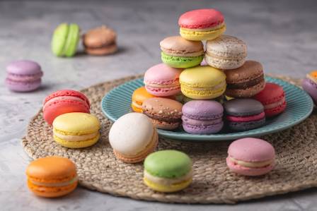Colourful Macaroons